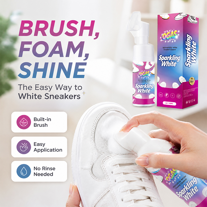 Sneaker Cleaner - رغوة تنظيف أحذية رياضية بيضاء من