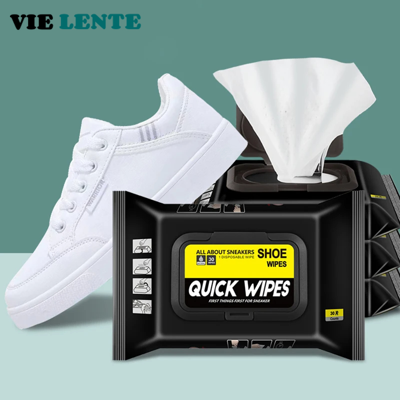 Sneaker Cleaner - 12 قطعة/30 قطعة أحذية يمكن التخلص