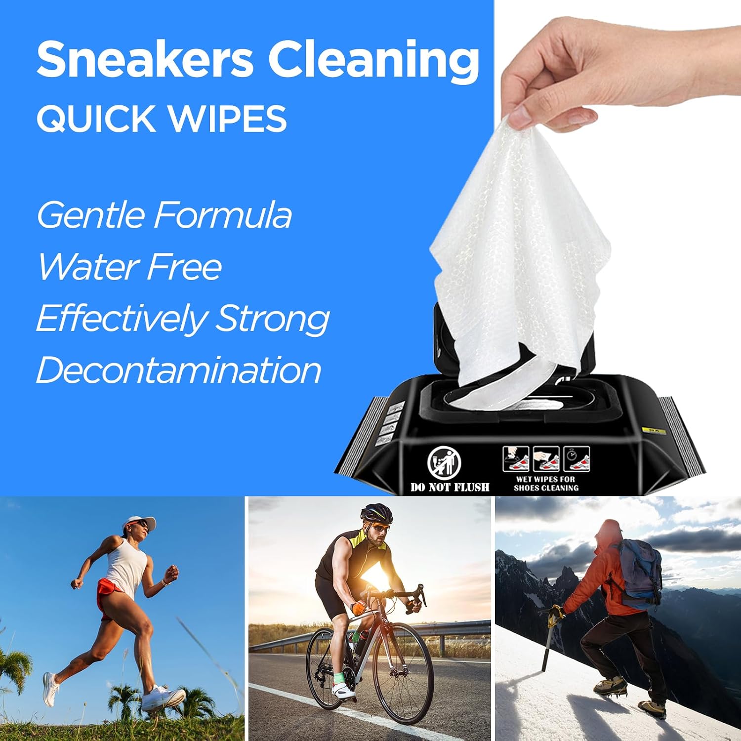 مناديل تنظيف الأحذية 2 عبوة 60 - مراجعة Sneaker Cleaner وسعره