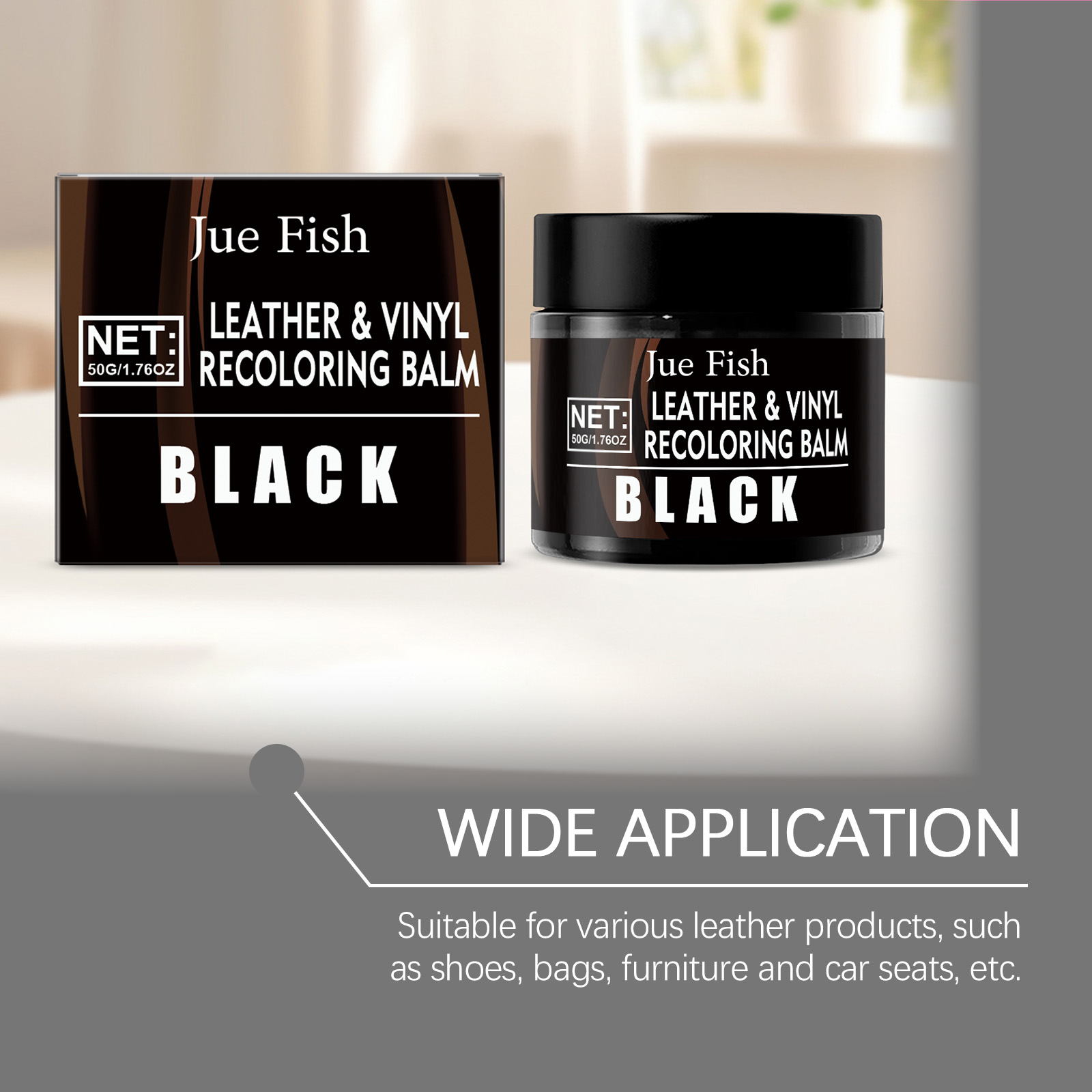 بلسم ترميم اللون للجلد الأسود  - مراجعة Leather Shoe Polish وسعره