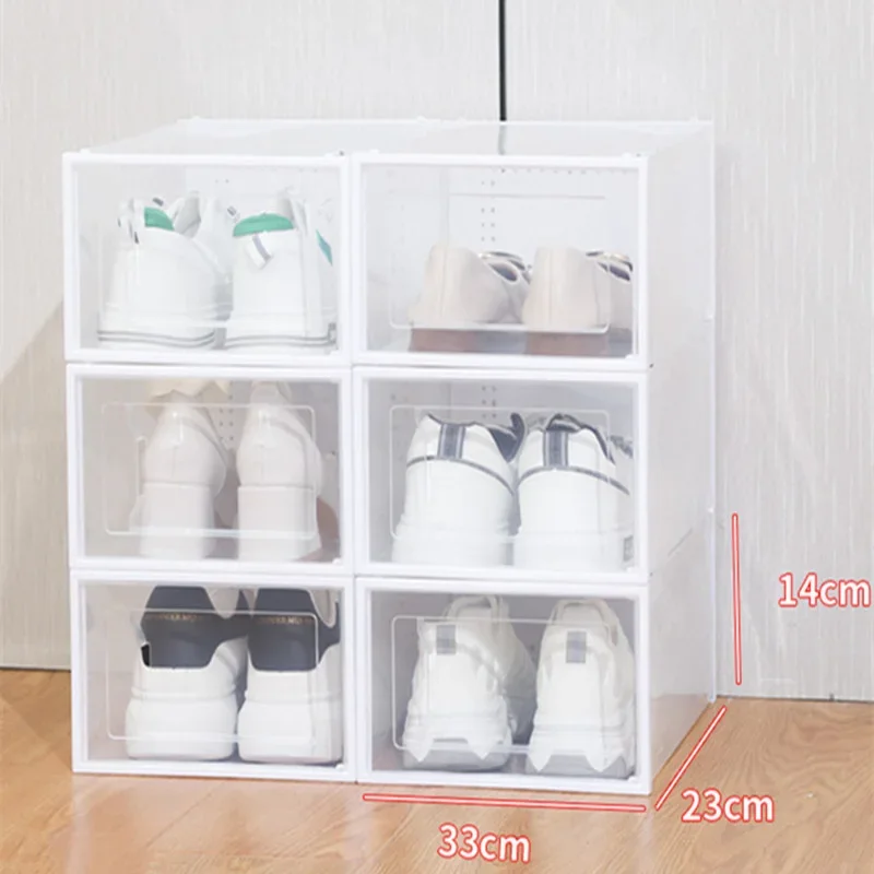 صندوق تخزين من البلاستيك الشفا - مراجعة Sneaker Box وسعره
