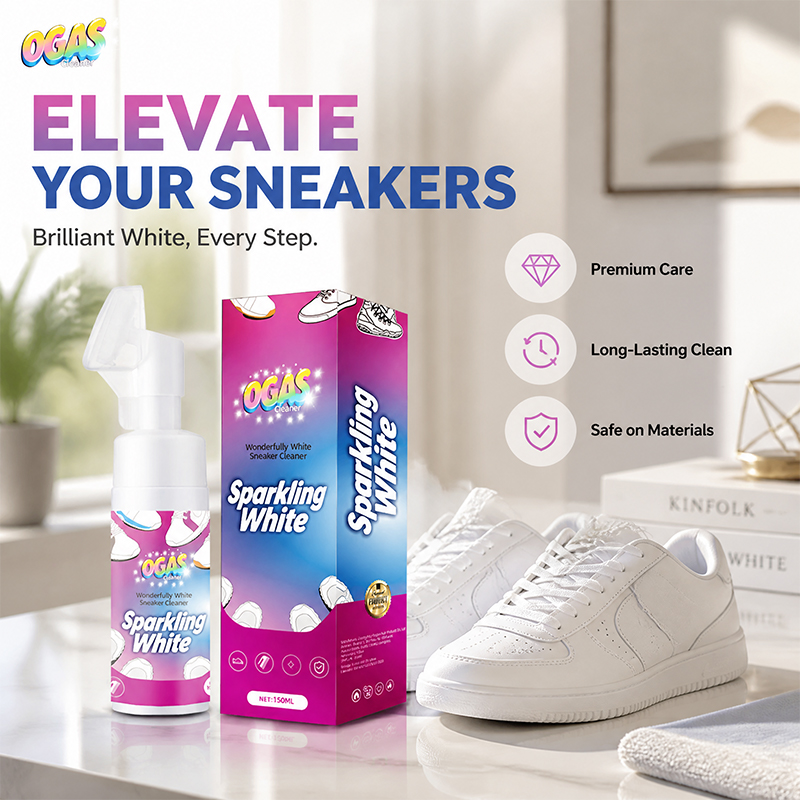 رغوة تنظيف أحذية رياضية بيضاء  - مراجعة Sneaker Cleaner وسعره