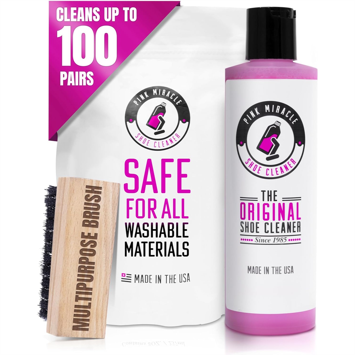 طقم تنظيف الأحذية الرياضية مع  - مراجعة Sneaker Cleaner وسعره