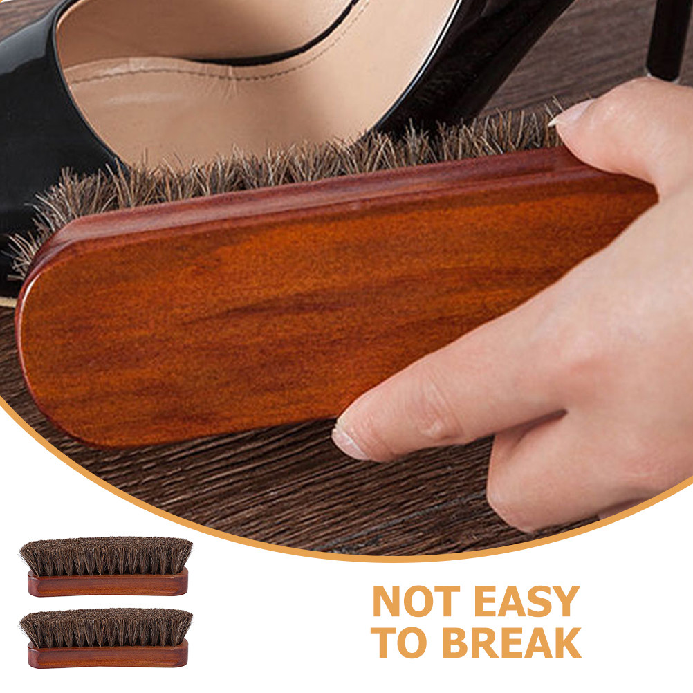 قطعتان من فرشاة الأحذية المصنو - مراجعة Shoe Cleaning Brush وسعره